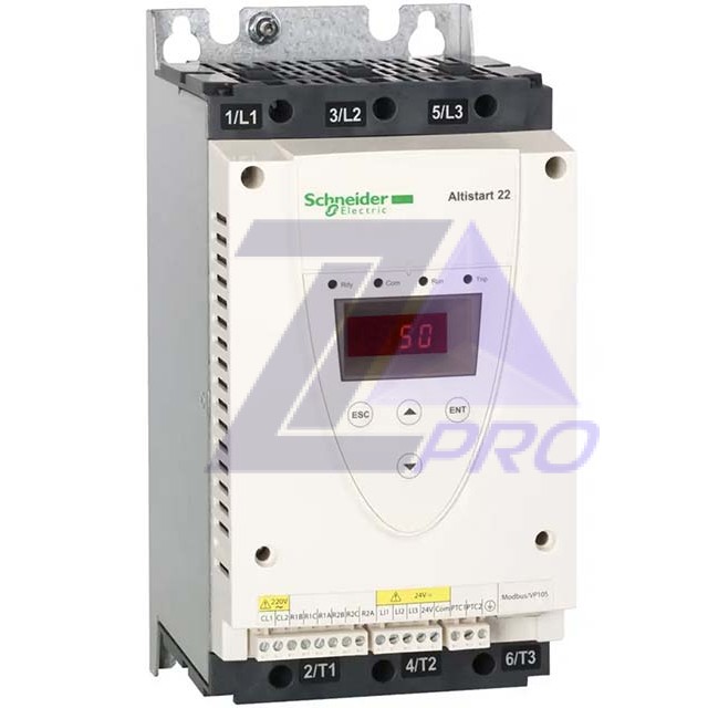 Устройство плавного пуска для асинхронных двигателей 17A Altistart 22 ATS22D17Q Schneider Electric