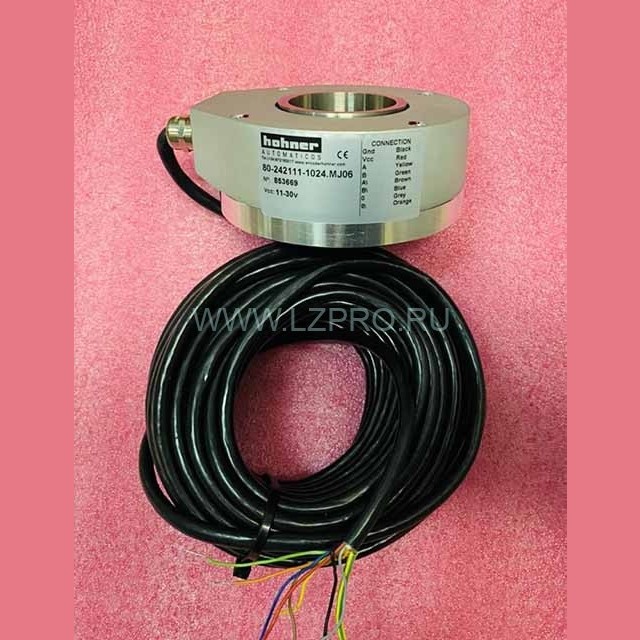 Энкодер Vcc 11-30V (применение в лебедках МЛЗ) 80-242111-1024.MJ06 (MN37) Hohner