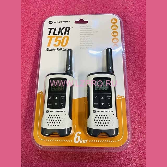 Комплект портативных раций TLKR-T50 Motorola