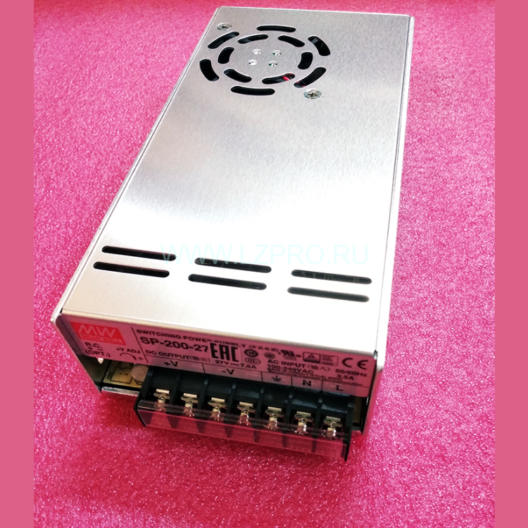 Блок питания SMPS SP-200-27 27V/7,5A Mean Well