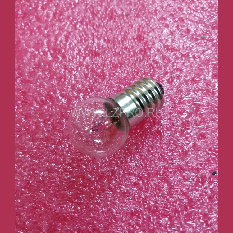 Лампа 15x28 mm 12V 170mA E10 E2812 Ballon
