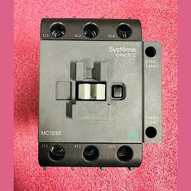 Контактор MC1E 3P 65A NO+NC 220V/230V