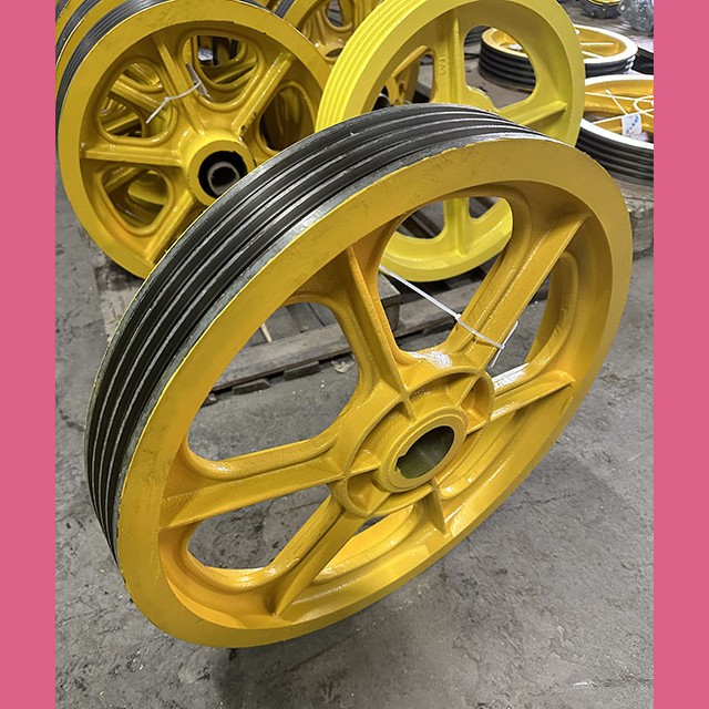 Шкив канатоведущий 620х4х10мм для 13VTR/160VAT (B1, B14) ZAA260AJ2 TO260AJ2 Otis
